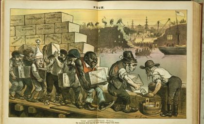 The Anti-Chinese Wall (1882)