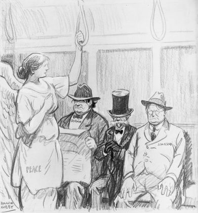 Refusing to Give the Lady a Seat (1919)