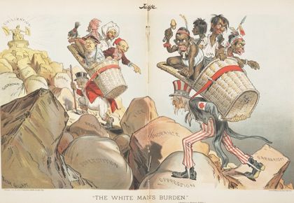 "The White Man's Burden" (Apologies to Rudyard Kipling) (1899)